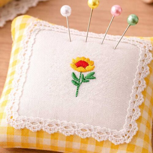 mini flower 9 pincushion