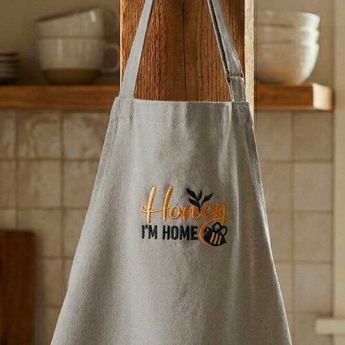 Honey I'm home apron