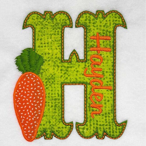 Wild West font with carrot