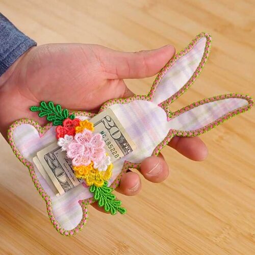 Bunny utensil holder project