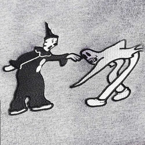 Koko the clown embroidery design