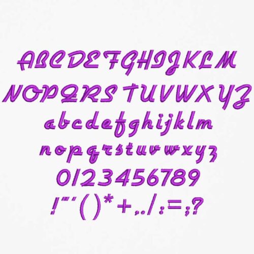 Airstream elf font