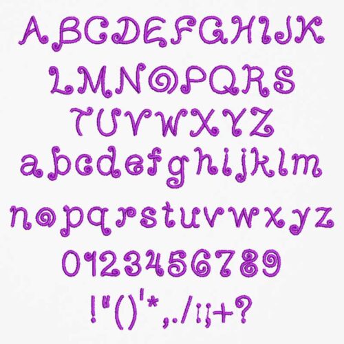 Arizona tumble elf font