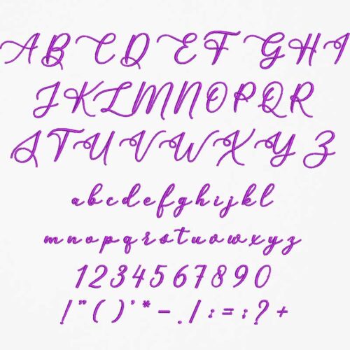 Belgian 30mm elf font