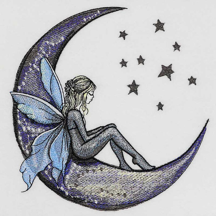EL_FairyMoon | Embroidery Legacy EL fairy moon