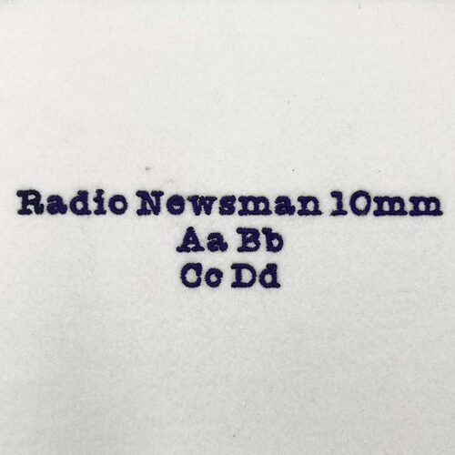 Radio Newsman elf font