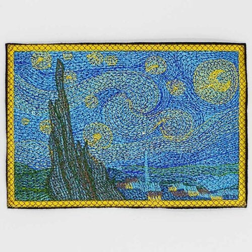 Van Gogh Glitter Felt