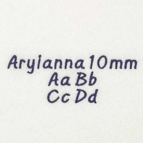 Aryianna 10mm elf font