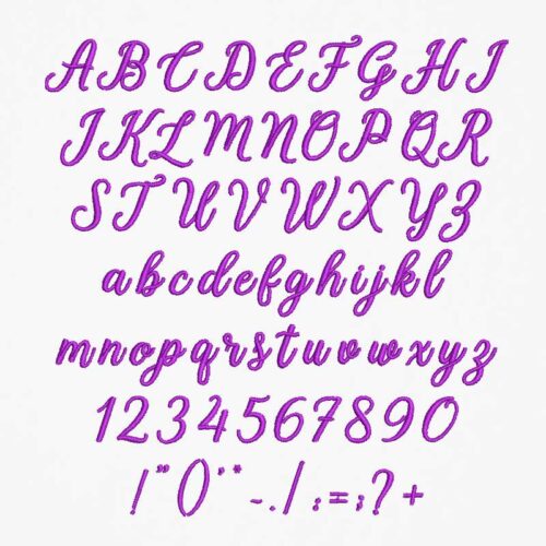 Bethanya 20mm elf font