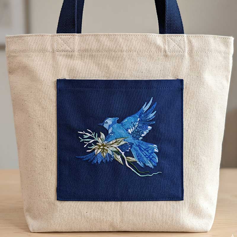 Blue Jay Tote bag