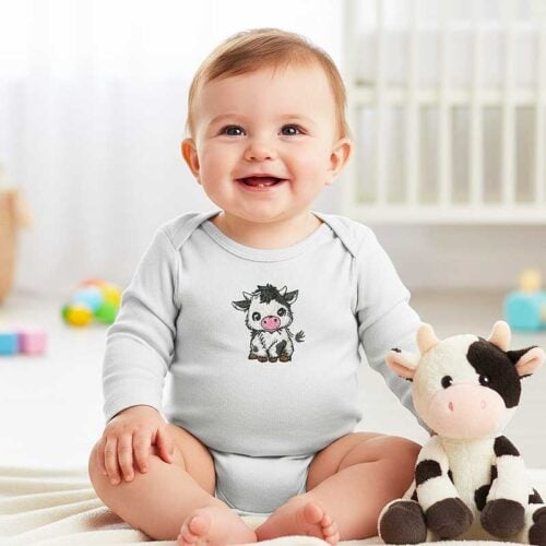 chibi cow onsie