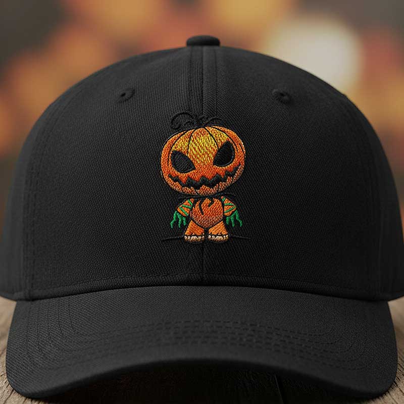 ChibiPumpkin1_Hat | Embroidery Legacy chibi pumpkin hat