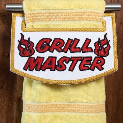 Grill Master Towel Topper project