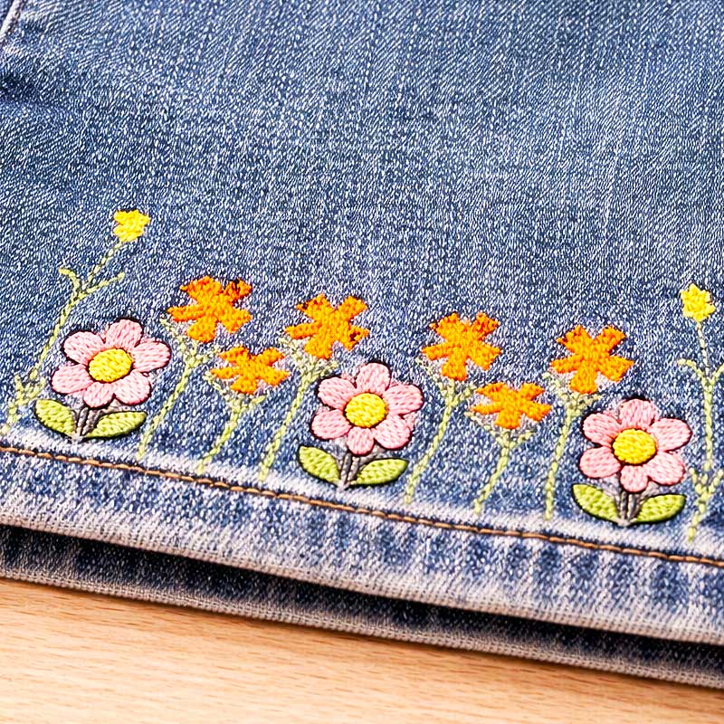 KarenD_FlowerJeans | Embroidery Legacy