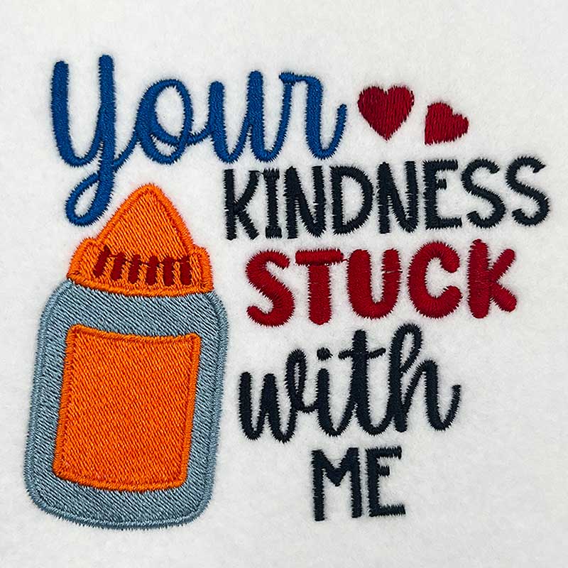 KindnessStuck | Embroidery Legacy Kindness Stuck embroidery design