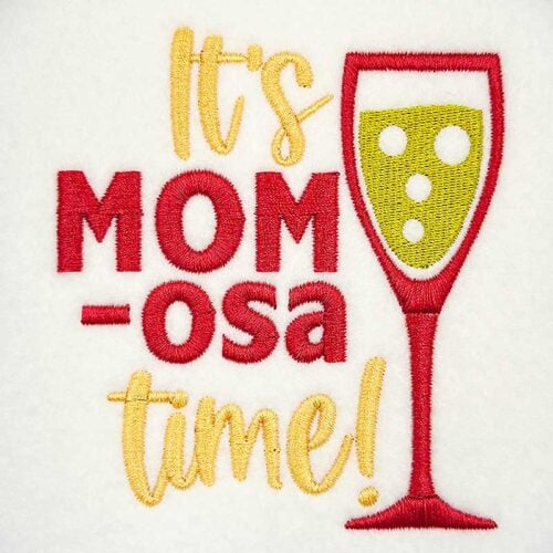 Momosa embroidery design