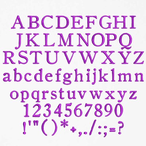 Old Style 15mm elf font