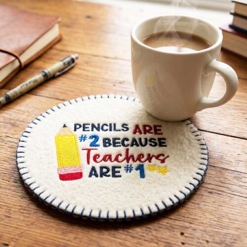 pencil mug run