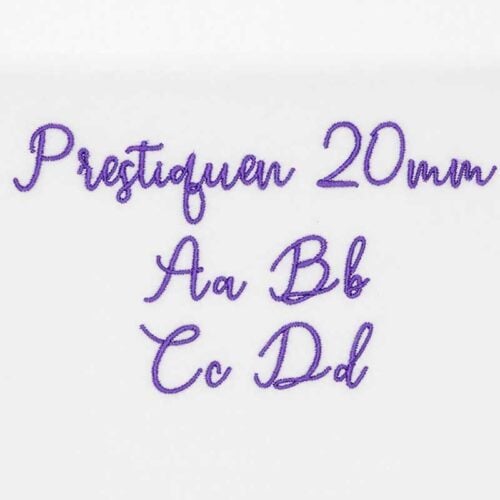 Prestiquen 20mm elf font
