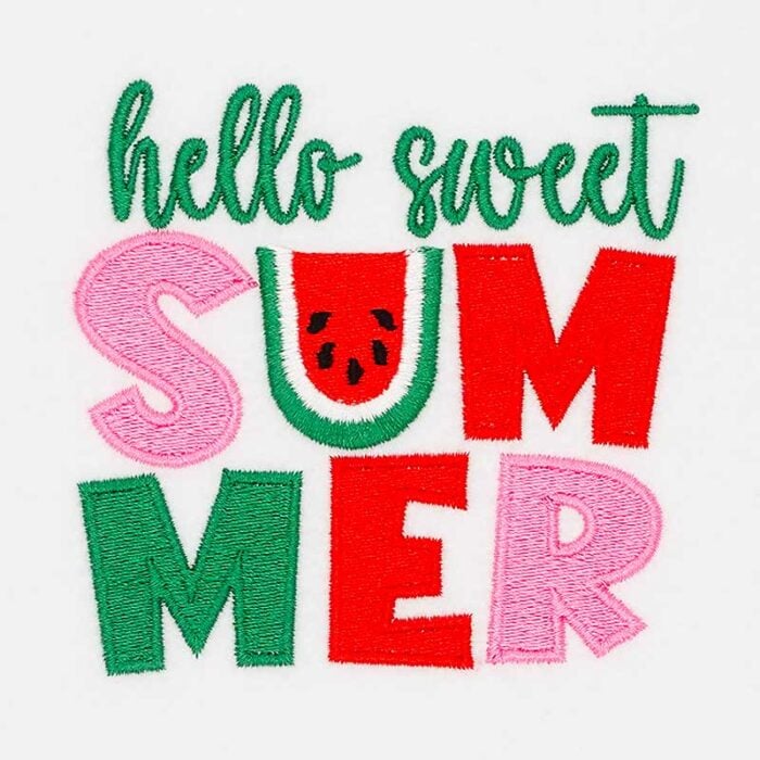 SD_SF_02 | Embroidery Legacy Hello Summer embroidery design