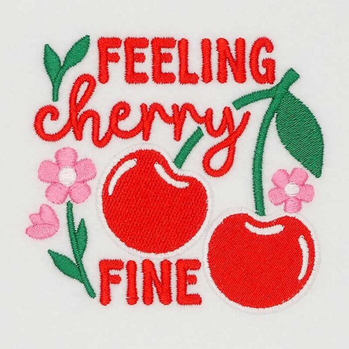 SD_SF_04 | Embroidery Legacy Feeling Cherry fine embroidery design
