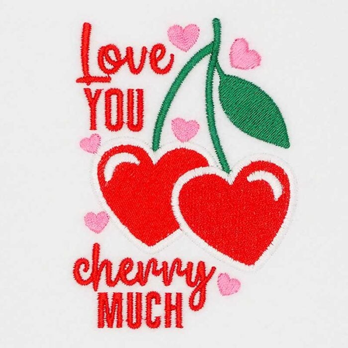 SD_SF_08 | Embroidery Legacy love you cherry much embroidery design
