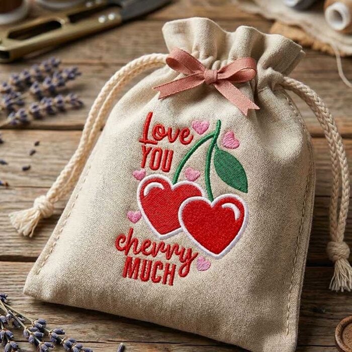 SD_SF_08_GiftBag | Embroidery Legacy Love you cherry much gift bag