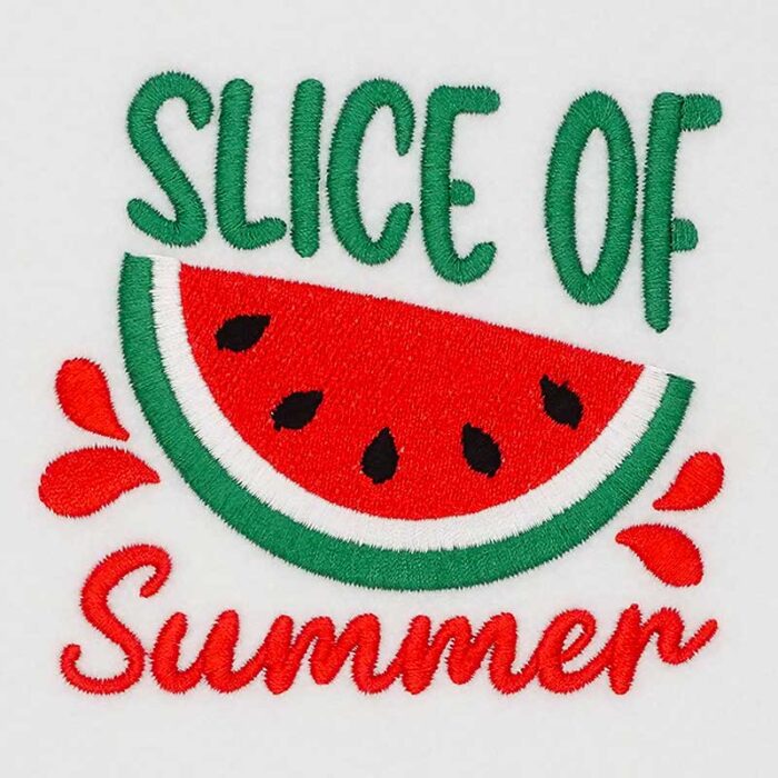 SD_SF_09 | Embroidery Legacy slice of summer embroidery design