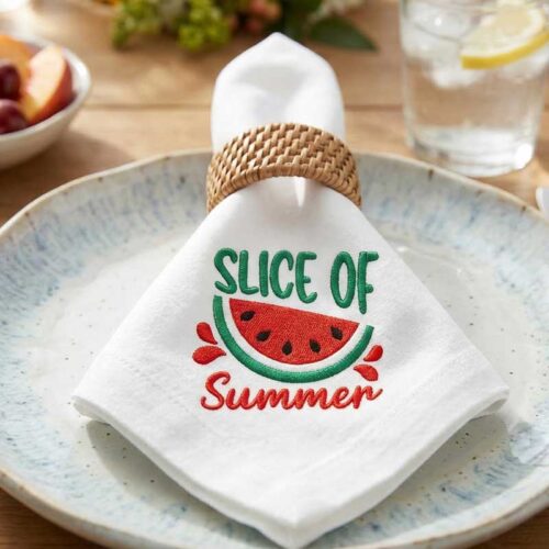 Slice of summer napkin