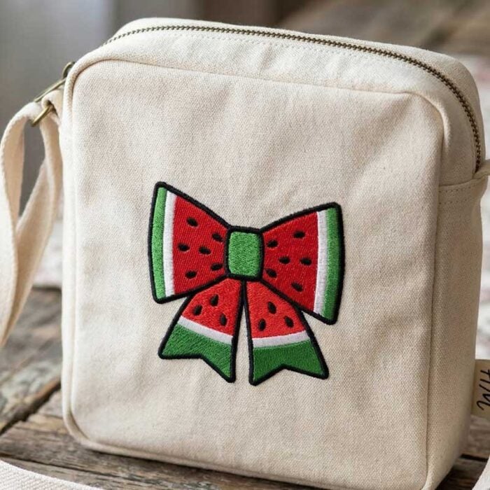 SD_SF_12_Purse | Embroidery Legacy Watermelon bow purse