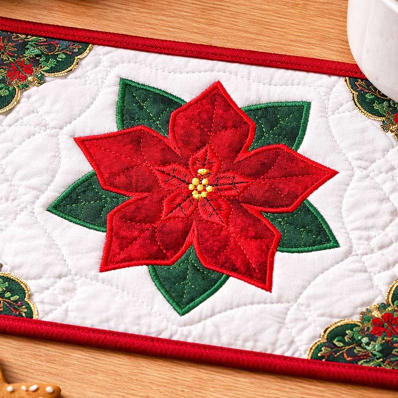 SuzanneP_AppliquePoinsettia | Embroidery Legacy
