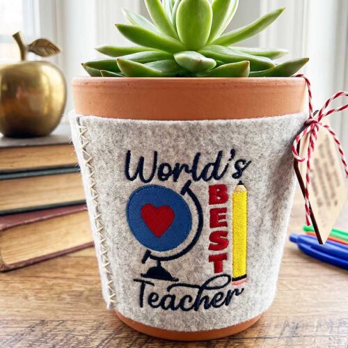 worlds best teach planter wrap
