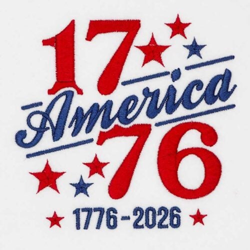 America1776 | Embroidery Legacy America 1776 embroidery design