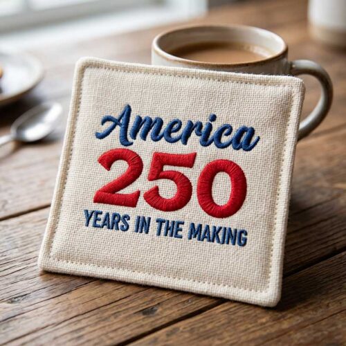 America 250 year coaster