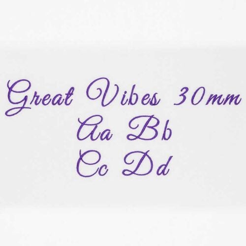 Great Vibes ELF Font