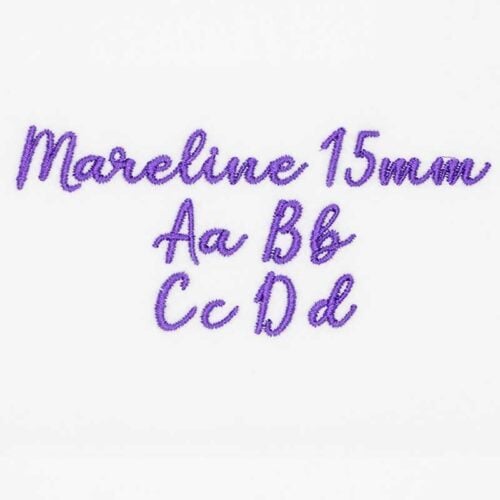 Mareline 15mm ELF font