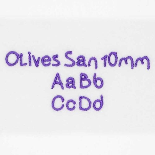 Olives Sans ELF font