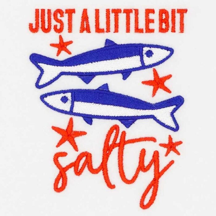 SDMS_LittleBitSalty | Embroidery Legacy a bit salty embroidery design