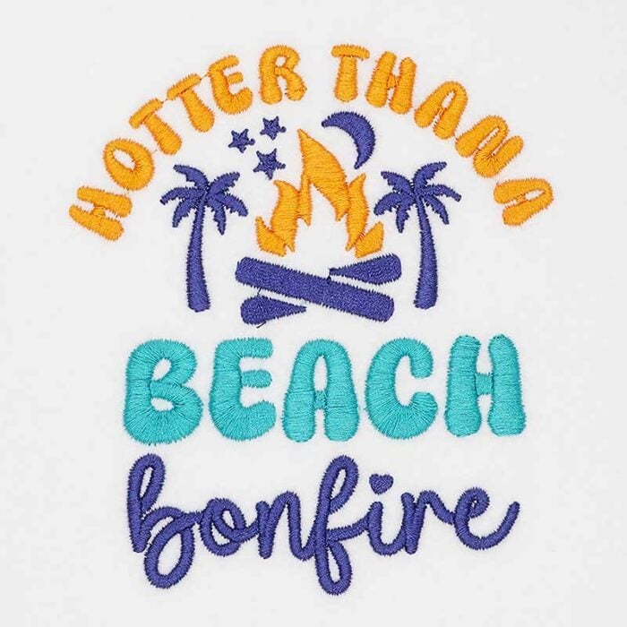 SDSB_HotterBonfire | Embroidery Legacy Hotter than a bonfire embroidery design