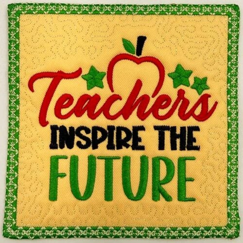 Teachers Inspire coaster ITH project