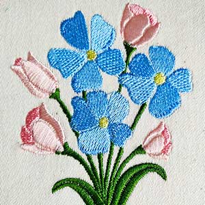 AnneM_Flowers300x300 Bundle of Flowers Embroidery Design Stitched Out