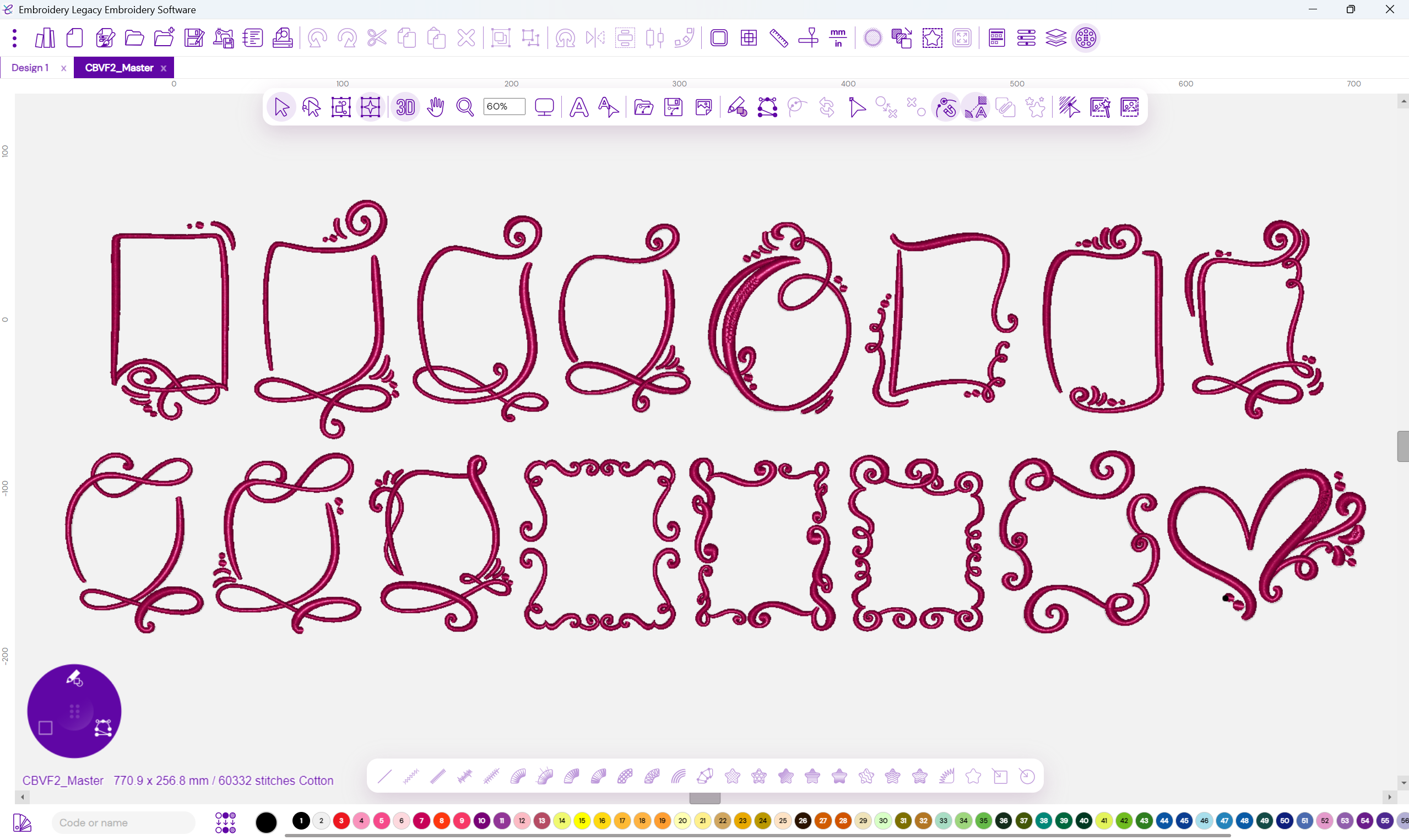 CB Vintage Frames 2 | Embroidery Legacy vintage frames 2 creativity booster