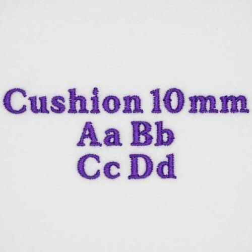 Cushion 10mm ELF font