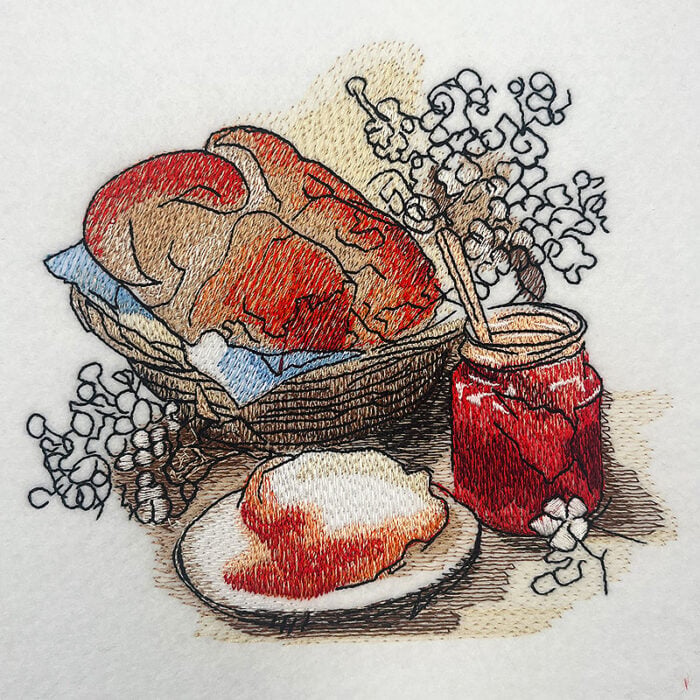 ELSK_BreadJam | Embroidery Legacy Bread and Jam embroidery design