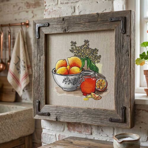 Lemon and honey frame