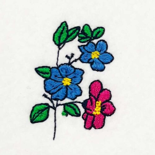 Floral Set 3b embroidery design