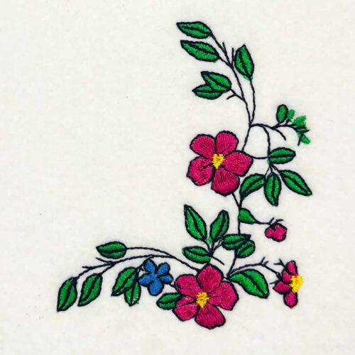 Floral Set 3c embroidery design