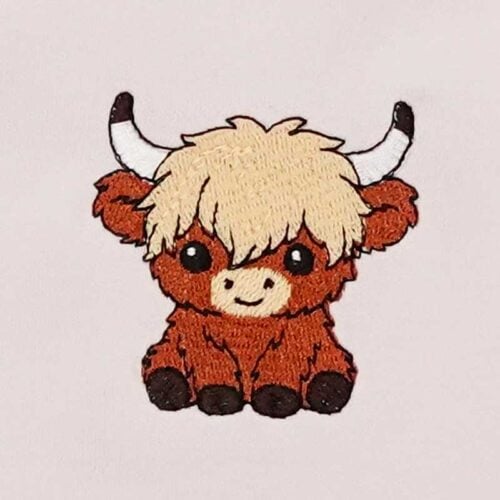 HighlandCow | Embroidery Legacy Highland cow embroidery design