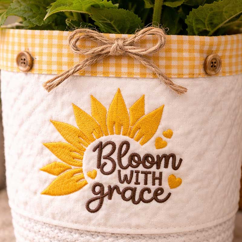 SDSF_BloomGrace_PlanterWrap | Embroidery Legacy Bloom with grace planter wrap