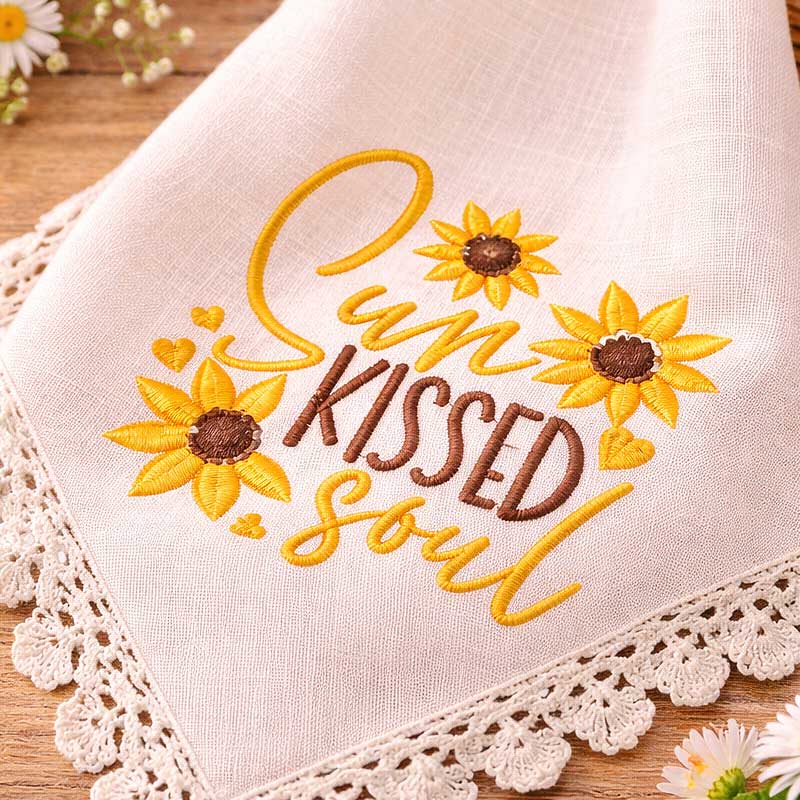 SDSF_SunKissed_Napkin | Embroidery Legacy Sunkissed soul napkin